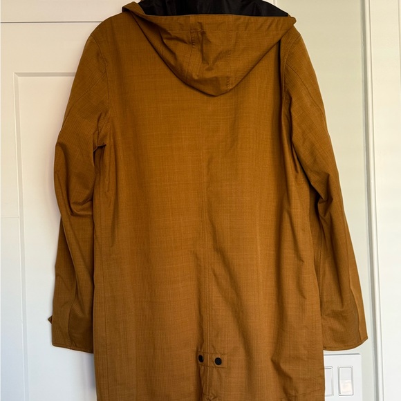 Scotch & Soda Brown Raincoat with Hood and Zipper - Picture 4 of 15